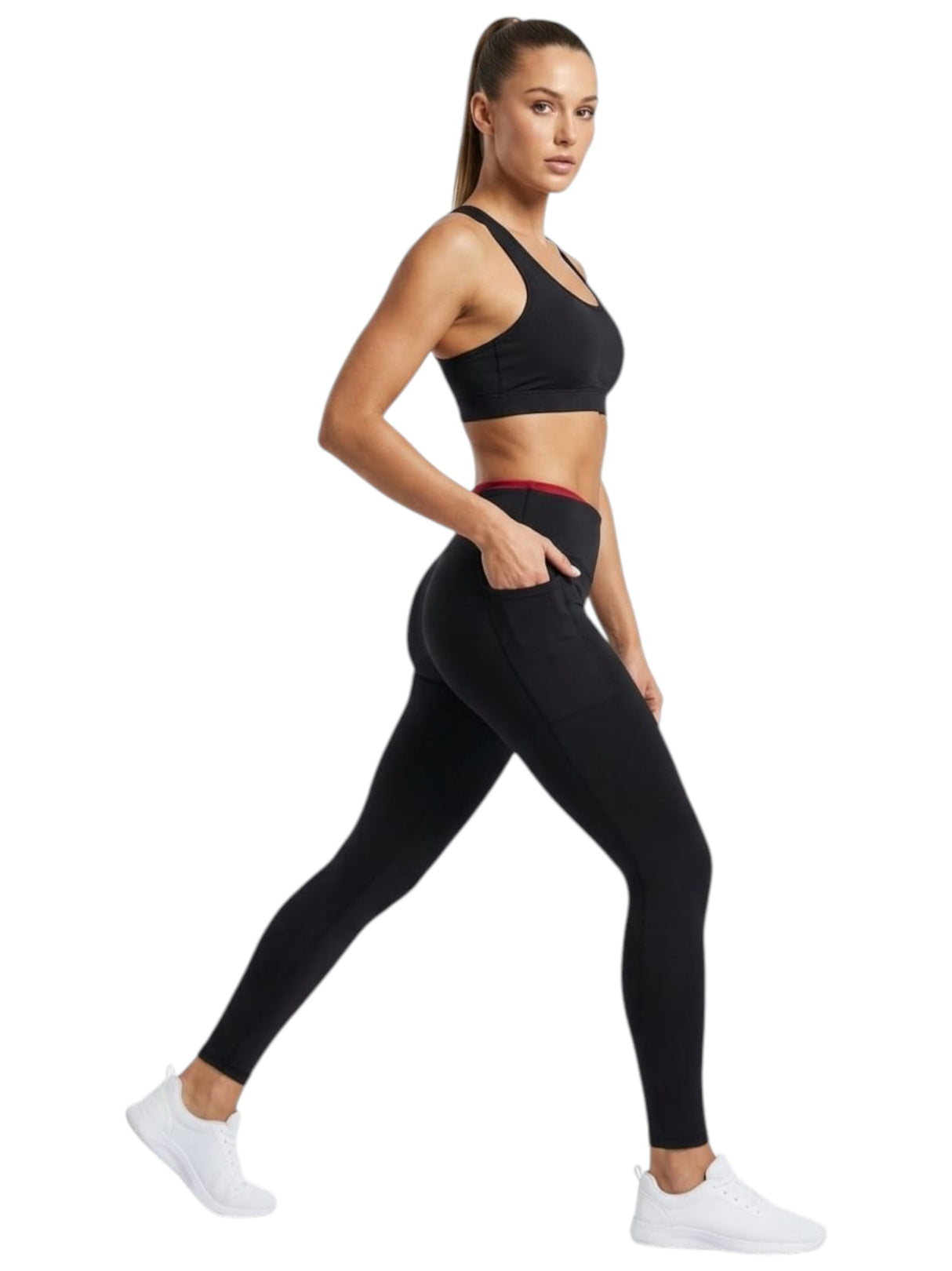 Image for Women's Plain Legging,Black