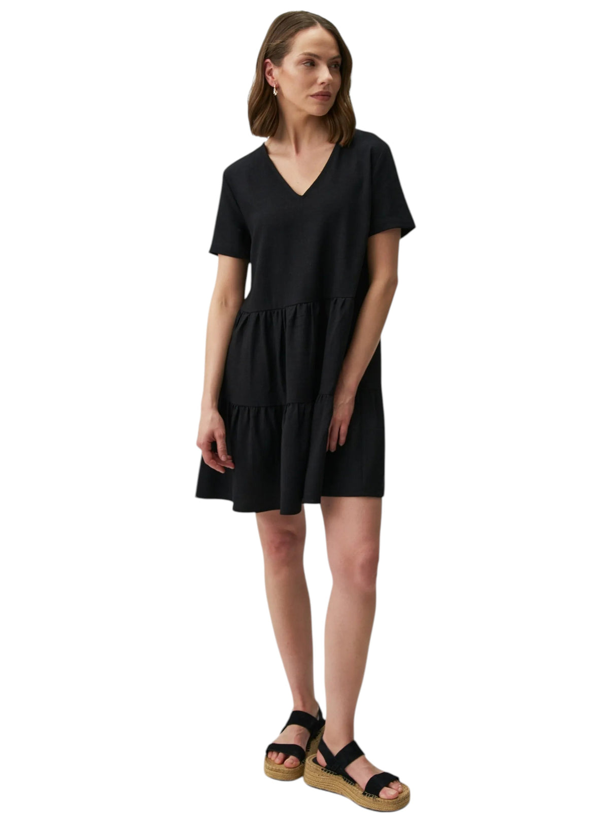 Image for Women's Plain Dress,Black