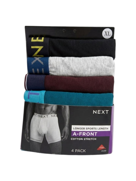 Image for Men's Plain Boxer Set 4 Pieces,Multi