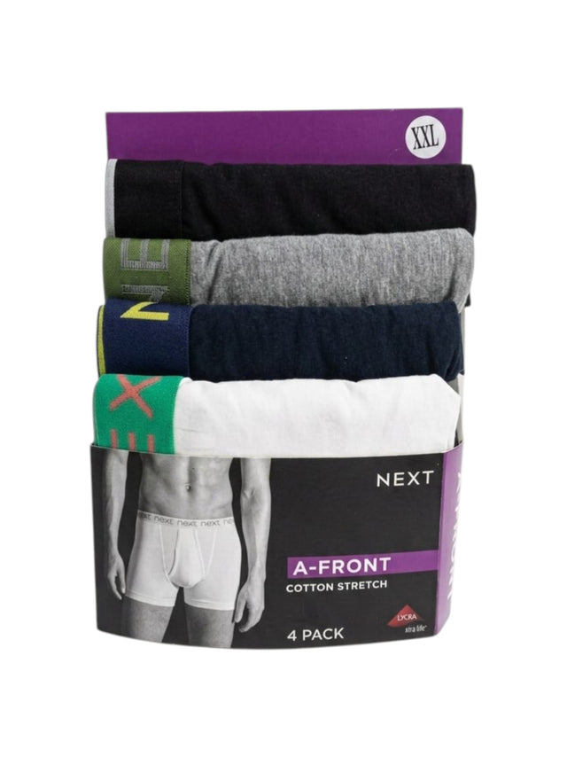 Image for Men's Plain Boxer Set 4 Pieces,Multi