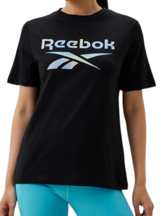 Image for Women's Logo Printed Sport Top,Black