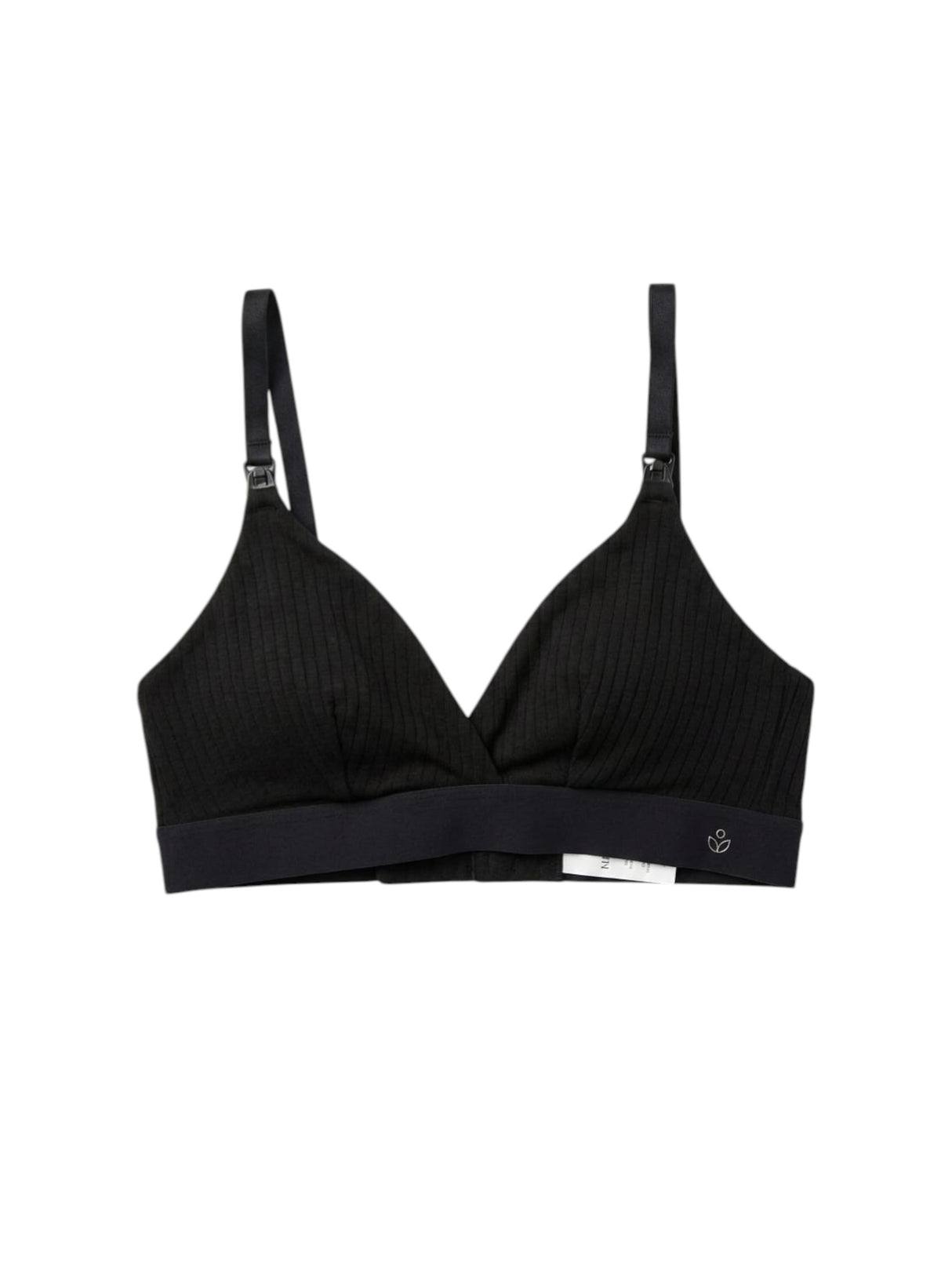 Image for Women's Ribbed Bra,Black