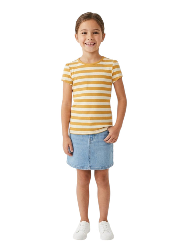 Image for Kids Girl's Striped Top,Multi