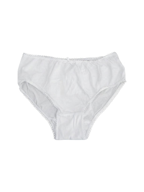 Image for Kids Girl's Plain Brief,White