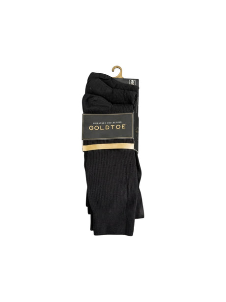 Image for Men's Knitted High Top Socks Set 3Pieces,Black