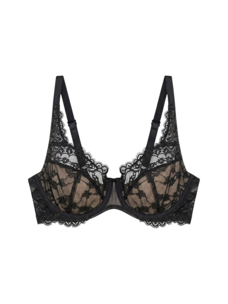 Image for Women's Lace Bra,Black