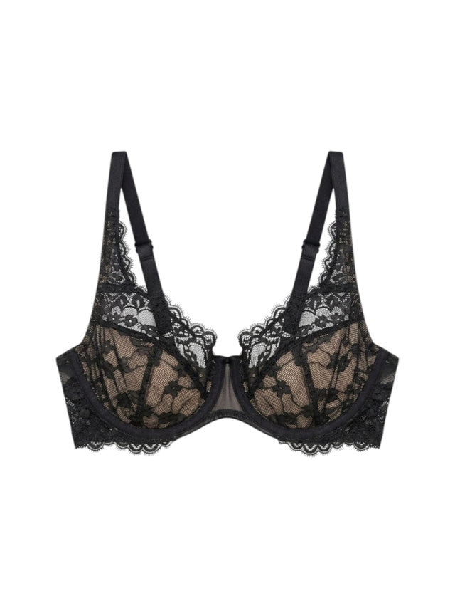 Image for Women's Lace Bra,Black