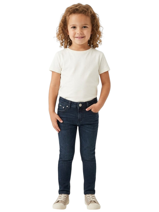 Image for Kids Girl's Plain Jeans,Dark Navy