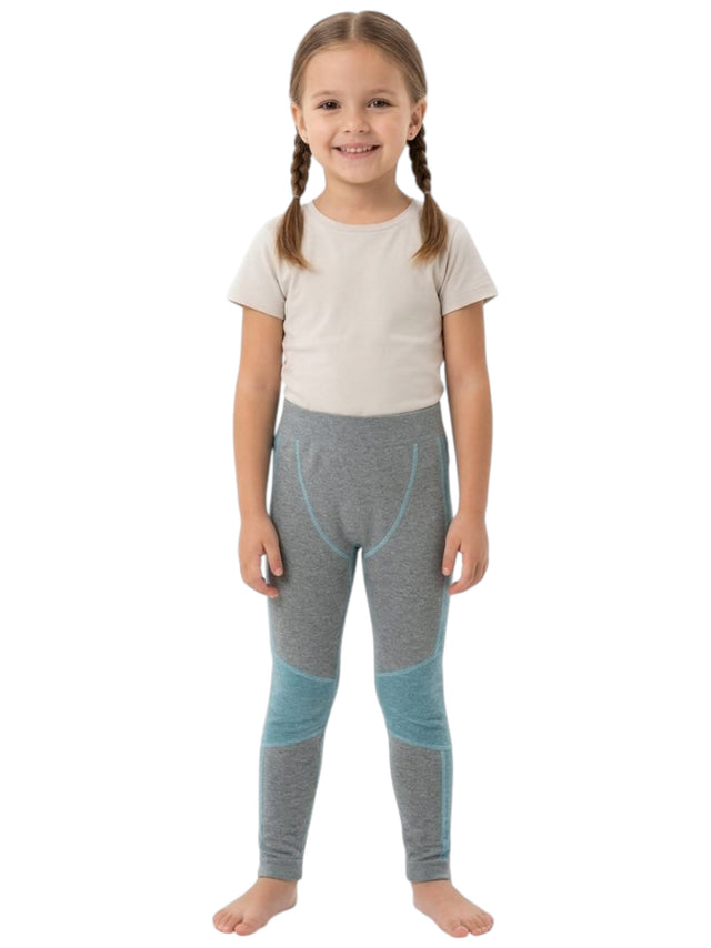 Image for Kids Girl's Colorblocked Legging,Grey