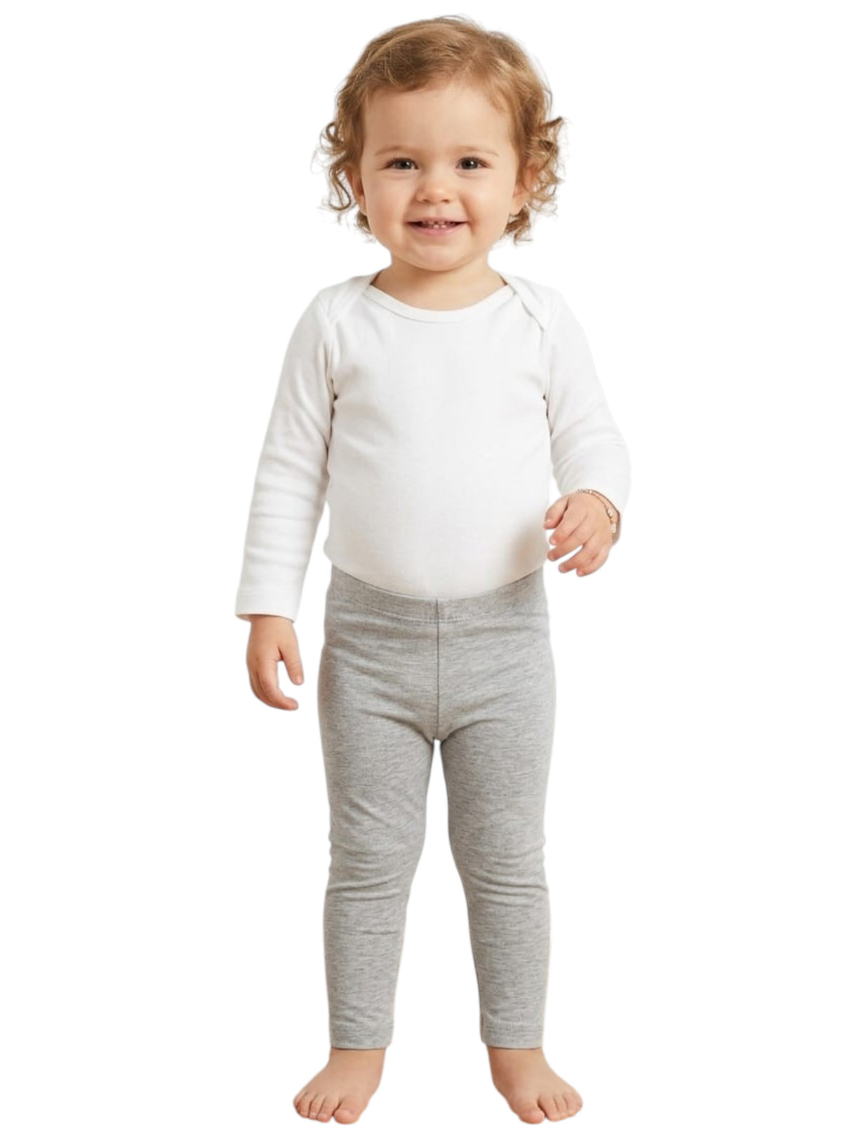 Image for Kids Girl's Heather Pant,Light Grey