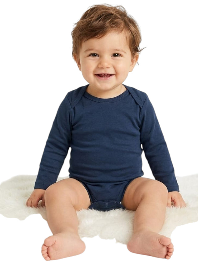 Image for Kids Boy's Plain BodySuit,Navy