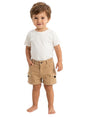 Image for Kids Boy's Plain Jeans Short,Light Brown