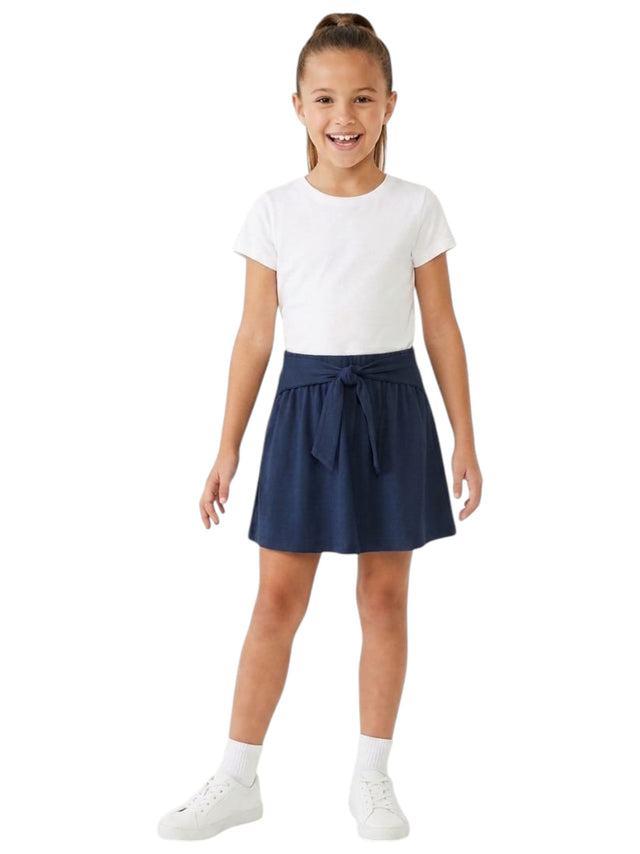 Image for Kids Girl's Plain Skirt,Navy