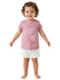 Image for Kids Girl's Printed Top,Dusty Pink