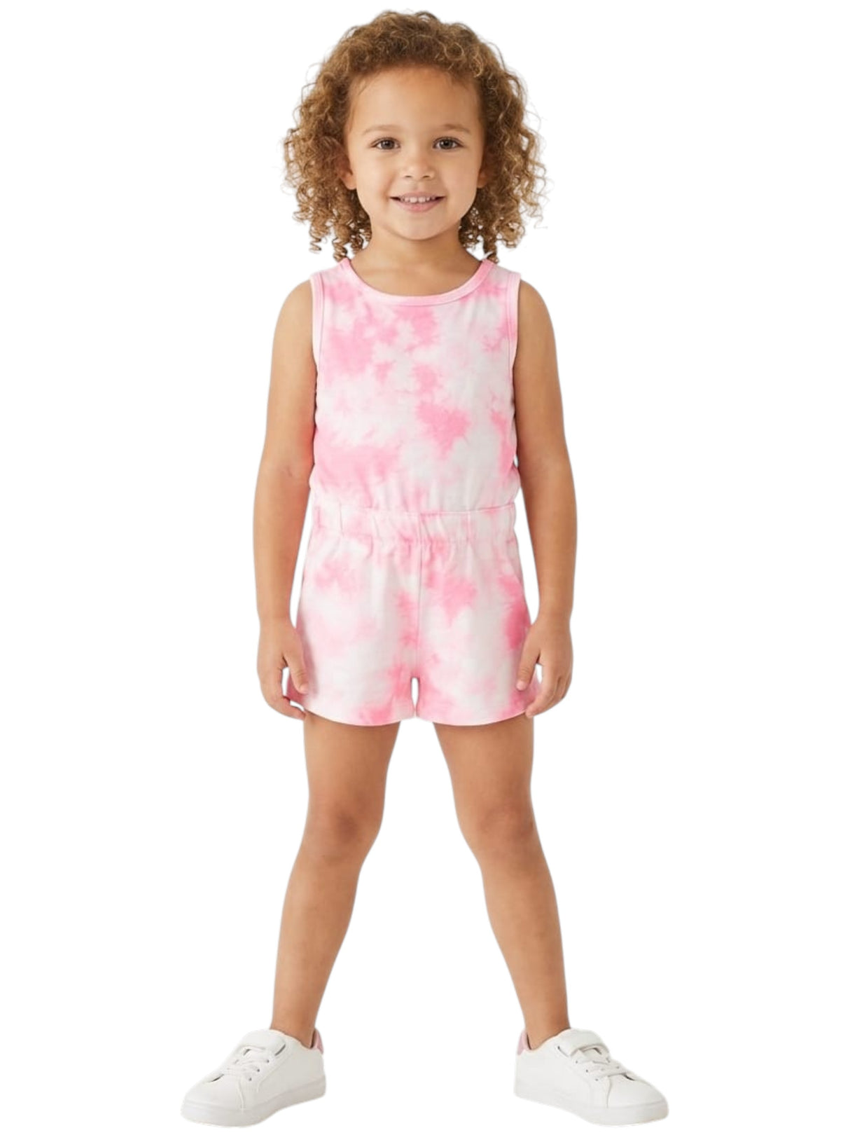Image for Kids Girl's Printed Jumpsuit,Ombre Pink