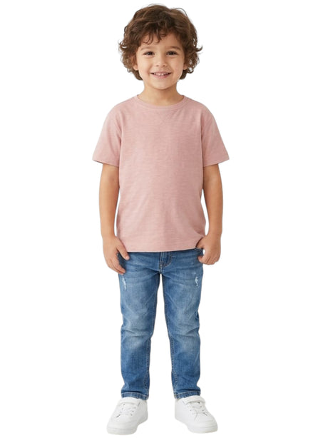 Image for Kids Boy's Plain Top,Dusty Pink