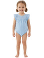 Image for Kids Girl's Textured BodySuit,Blue