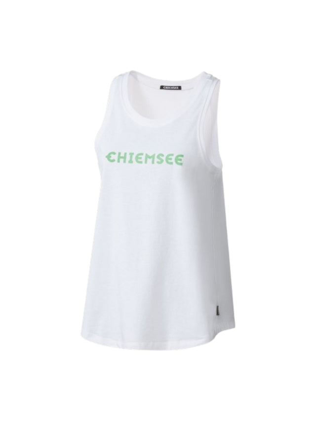 Image for Women's Logo PrintedTop,White