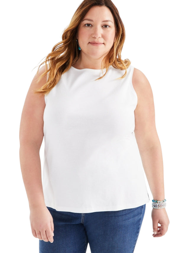 Image for Women's Plain Top,White