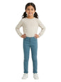 Image for Kids Girl's Plain Pant,Dusty Blue