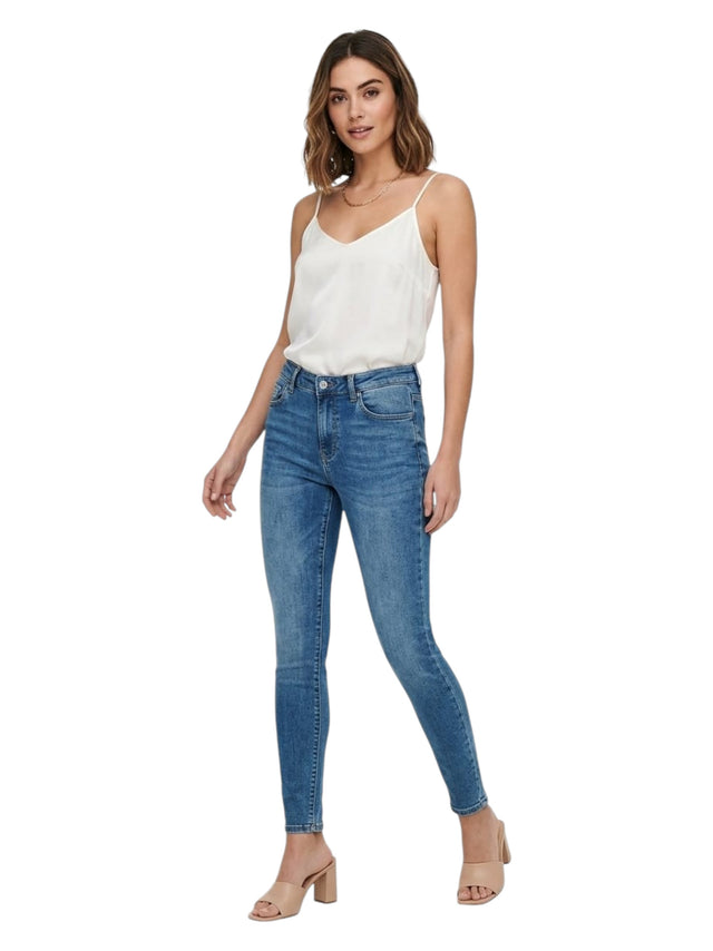Image for Women's Washed Jeans,Blue