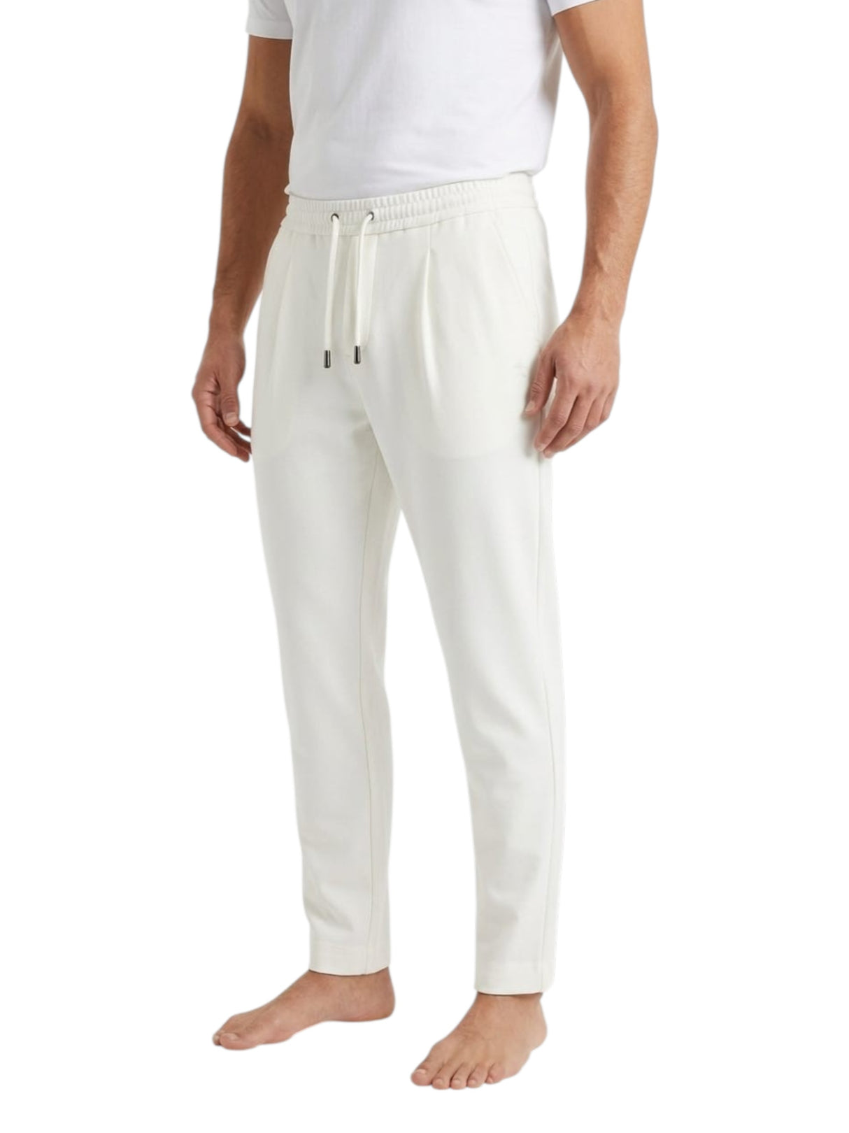 Image for Men's Plain Casual Pant,White