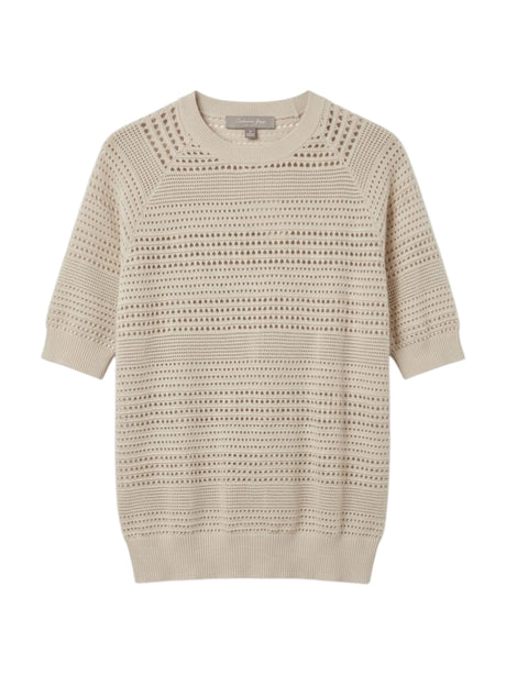 Image for Women's Open Knitted Top,Light Beige