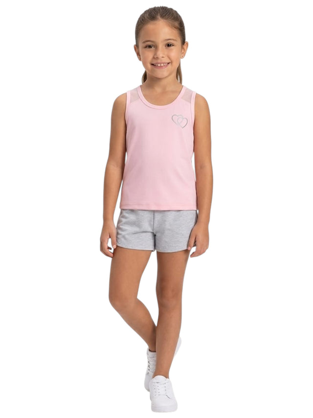 Image for Kids Girl's Printed Top,Light Rose