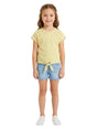 Image for Kids Girl's Printed Chemise,Yellow