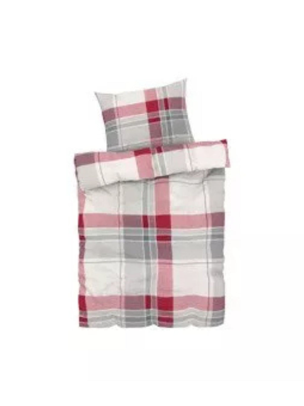 Bed Linen (Checkered/White/Red) – All Brands Factory Outlet