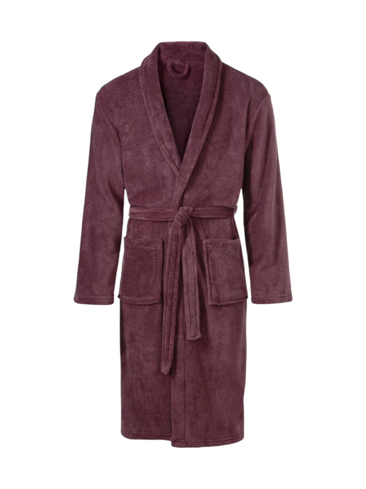 Image for Women's Faux Fur Sleepwear Robe,Burgundy