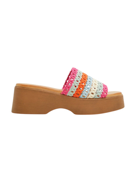 Image for Women's Colorblocked Textured Shoes,Multi
