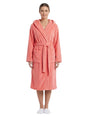 Image for Women's Faux Fur Sleepwear Robe&Belt,Peach