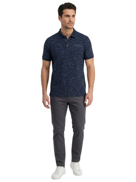 Image for Men's Printed Top,Navy