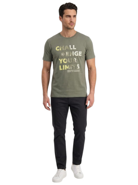 Image for Men's Printed Top,Grey