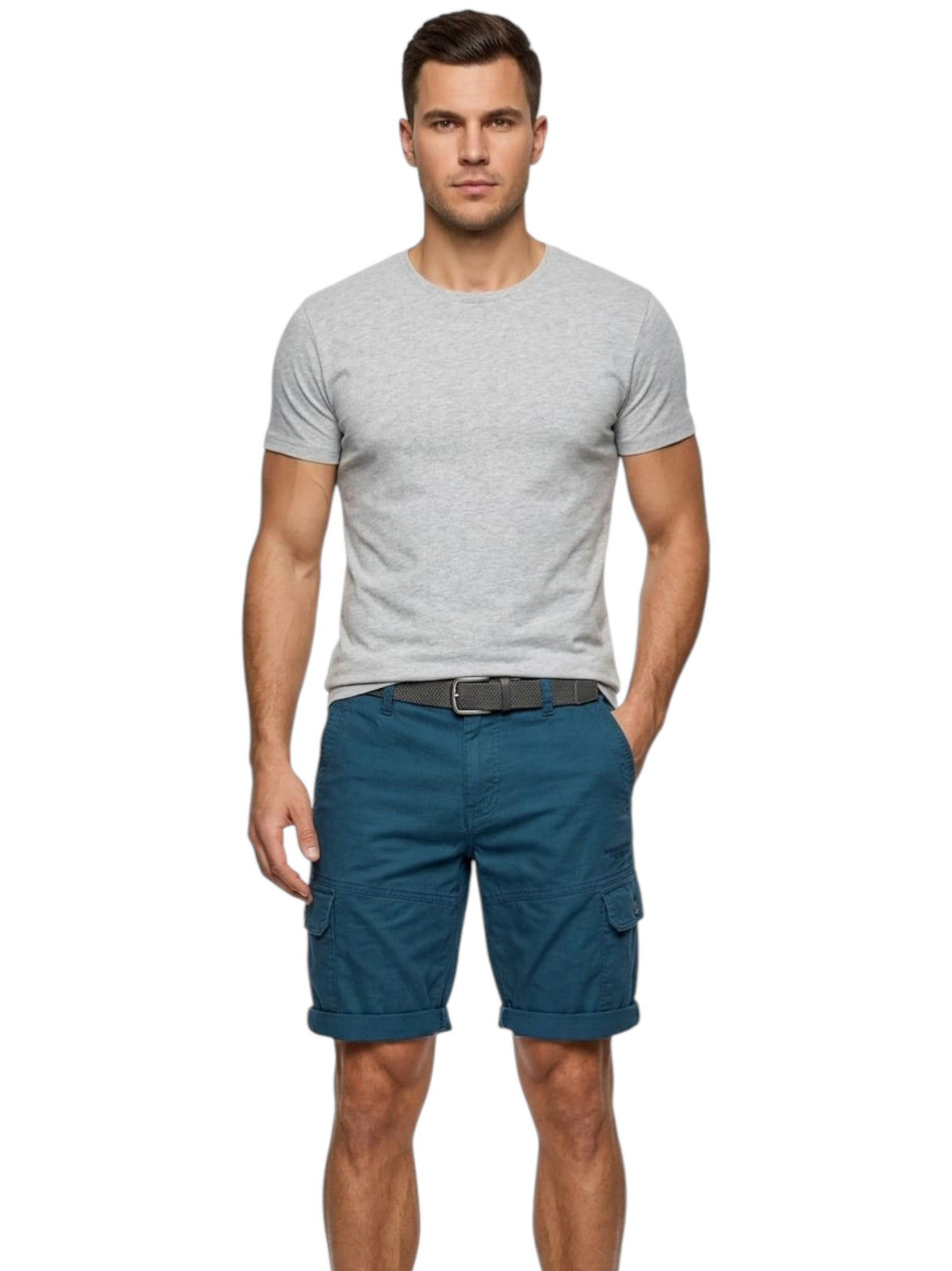 Image for Men's Plain Short,Blue