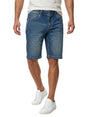 Image for Men's Plain Jeans Short,Blue