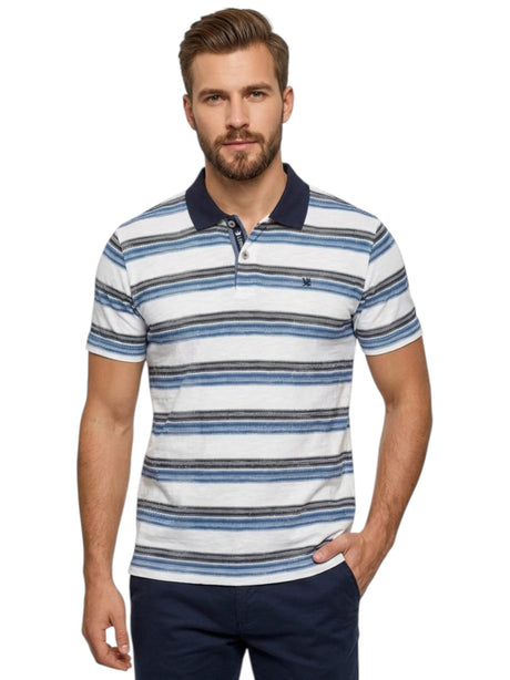 Image for Men's Striped Top,White