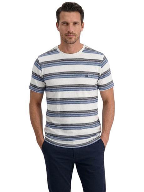Image for Men's Striped Top,White