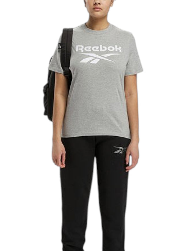 Image for Women's Brand Logo Printed Top,Grey