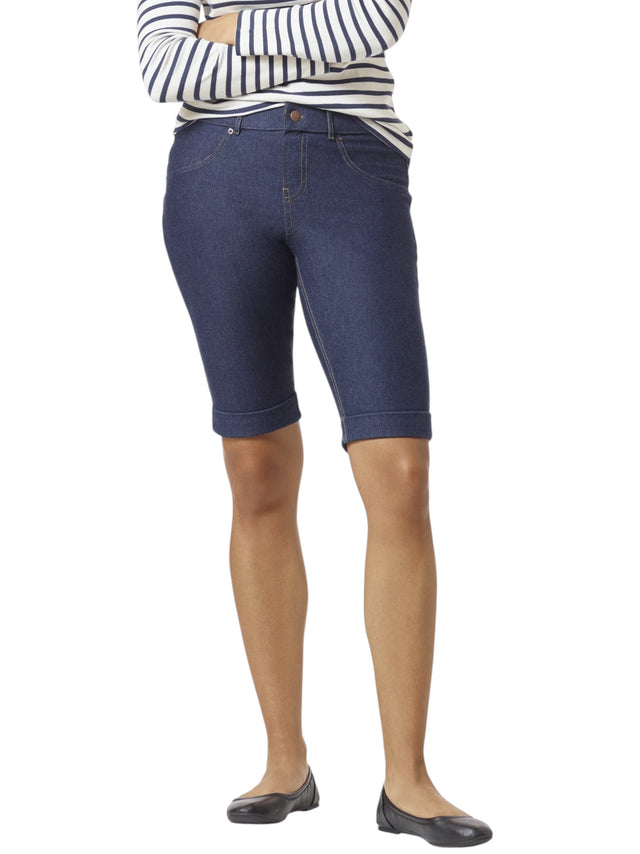 Image for Women's Plain Jeans Short,Navy