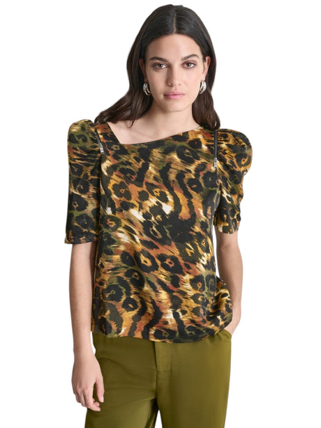 Image for Women's Printed Top,Multi