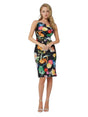Image for Women's Floral Printed Dress,Multi