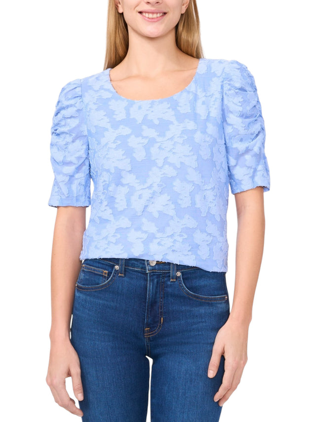 Image for Women's Textured Top,Blue