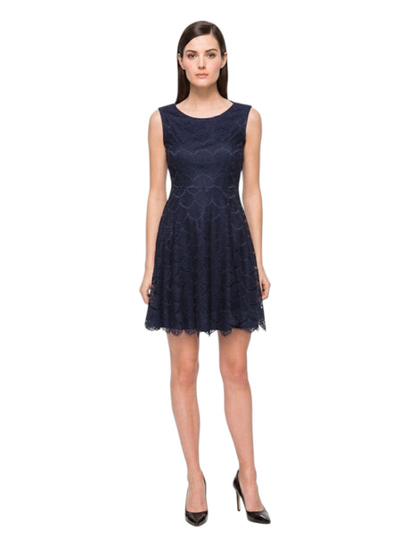 Image for Women's Lace Dress,Navy