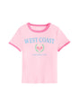 Image for Kids Girl's Printed Top,Pink
