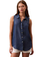 Image for Women's Plain Chemise,Blue
