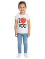 Image for Kids Girl's Printed Top,White
