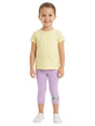 Image for Kids Girl's Printed Legging,Purple