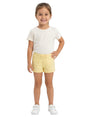 Image for Kids Girl's Plain Short,Yellow